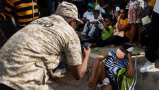 美망명 희망하는 아이티인