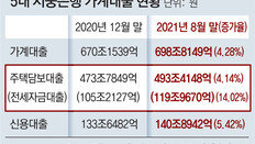 올해 가계대출 증가액 52%가 ‘전세대출’