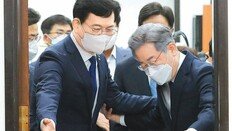 송영길 “후보는 이재명” vs 이낙연측 “결선투표”