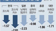 우크라이나 전운 고조에 파랗게 질린 亞증시