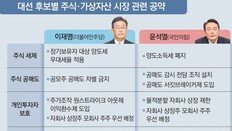 ‘개미’ 표심 잡기… 李 “코스피 5000 연다” 尹 “주식양도세 폐지”