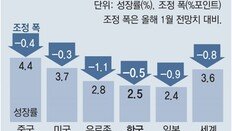 IMF, 한국 성장률 2.5%로 내리고 물가는 4%로 상향