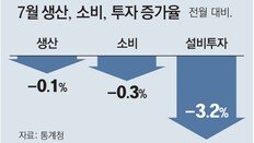 소비 첫 5개월 연속 하락… 생산-투자까지 ‘트리플 감소’