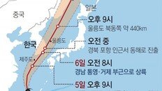 초속 60m 힌남노, 내일 오전 통영 일대 상륙