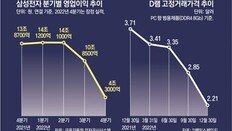 “상반기 반도체 적자 우려”… 삼성전자, 글로벌 IT불황에 타격