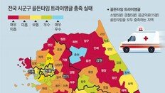 [단독]시군구 35% ‘골든타임 트라이앵글’ 사각지대
