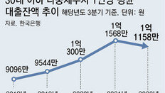 다중채무자 10명중 3명이 청년층… 평균 빚 1억1000만원