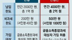 ISA 납입한도 年 2000만→4000만원으로… 정부 “증시 부양”