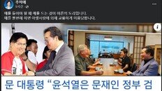 추미애, 이낙연 만난 文 저격…“매 들어야 어른 도리”