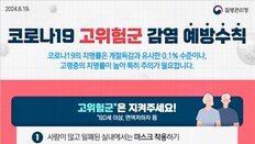 다가오는 추석연휴에 질병청 “코로나19 예방 각별히 신경써야”