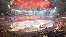 김정은, 양편에 중-러 2인자 나란히 세워… ‘反美 연대’ 과시