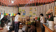 “나무아미타불, 멍멍!” 반려동물 천도재 열린 현덕사