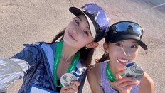 메달 들고 함박웃음…뉴진스 다니엘 전속계약 패소 후 근황