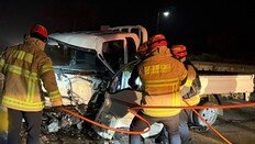 순창서 1톤 트럭이 교각 들이받아…운전자 숨져