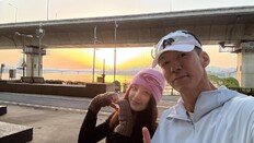 뉴진스 다니엘, 어도어 복귀 선언 후 근황…션과 아침 러닝