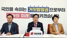 野 “與 통일교의혹-민중기 수사 특검”… 與 “판키우려는 정치공세, 수용 못해”