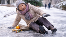 “살짝 미끄러진 것뿐인데” 뇌출혈…겨울철 노인 낙상 사고 주의
