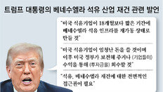 트럼프 “18개월내 베네수엘라 석유 인프라 재건” 통제 본격화