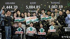 코스피 종가 5000 첫 돌파