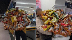 “2만5000원에 130봉 성공”…‘과자 담기 챌린지’ 뭐길래 [요즘소비]