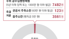 韓 ‘관공서 주취소란’ 즉결처분 0.01%뿐… 英, 현장서 18만원 벌금 고지