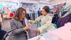 브라질 영부인, 김혜경 여사에 “삼바 축제 방문해달라”