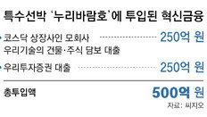 [단독]대출 번번이 퇴짜맞던 누리바람호, ‘혁신금융’ 250억이 띄웠다