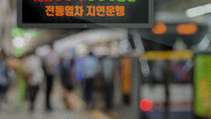 하차 놓친 취객, 문 열고 선로로…1호선 한때 지연