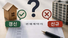 전세 재계약, 두 달 만에 나간다? ‘갱신 vs 신규’ 기준 총정리 [집과법]