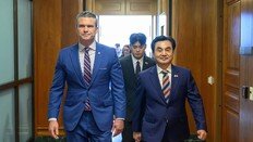 안규백 국방 만난 헤그세스… 이란작전에 파병 공개 압박