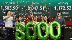 ‘8000피’ 안착… 또 사상 최고치