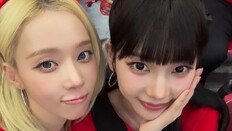 에스파 윈터·카리나, 멕시코서 월드컵 응원 “너무 멋있었다”