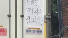 “손흥민 짠하다, 힘내라”…응원 문구 붙인 트럭 눈길