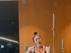 ‘20kg 감량’ 손담비 혀 날름, 복근 터졌다 [DA★]