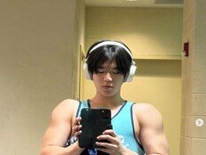 윤후 맞아? 터질 듯한 팔근육…김종국이 탐낼 듯 [DA★]