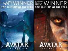 ‘아바타: 불과 재’, 美영화연구소 선정 ‘올해의 영화 톱 10’ 등극