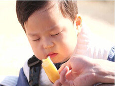 김준호 손에 똥칠했다가 子 돌직구…절대 미각 감탄만 (슈돌)