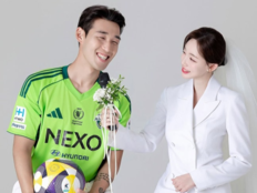 ‘축구 여신’ 곽민선, 7살 어린 송민규와 결혼 “나를 빛내준 사람”