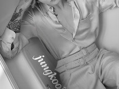 방탄소년단 정국 다양한 타투 눈길…‘♥열애설’ 윈터 관련 타투는 안 보여