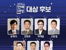 유재석·전현무·탁재훈·신동엽·이상민·서장훈·지석진…‘SBS 연예대상’ 대상 후보 7인 공개