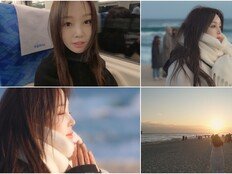 남규리, 새해 해돋이 앞에서 털어놨다…“다 놓고 싶던 때도” (귤멍)