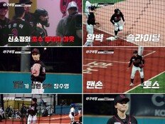 추신수 뒷목…‘야구여왕’ 블랙퀸즈, 무사 만루서 충격의 ‘삼중살’