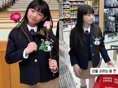 문희준♥소율 딸 잼잼이, 확신의 아이돌 센터상…갈수록 인형 미모 [DA★]