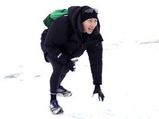 기안84 빙판길 급경사 러닝 아찔…북극 마라톤 대박 (극한84)