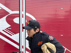 덱스, 소방복 입자 반응 터졌다…“원래 꿈이 소방관” [SD셀픽]