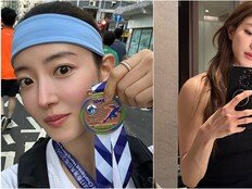 이세영, 홍콩 마라톤 완주 인증…메달 들고 ‘건강미’ 폭발