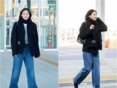 김고은, 샤넬로 완성한 공항패션…2026 오뜨 꾸뛰르 참석