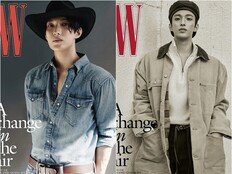 세븐틴 도겸, ‘더블유 코리아’ 장식…폴로 웨스턴룩 성숙美