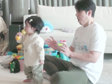 심형탁 아들 하루, 생후 359일에 우뚝…걸음마 전초전 (슈돌)