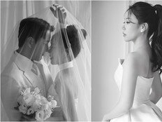 ‘미스트롯’ 김희진, 웨딩 D-10 화보 공개…12년 사랑 결실